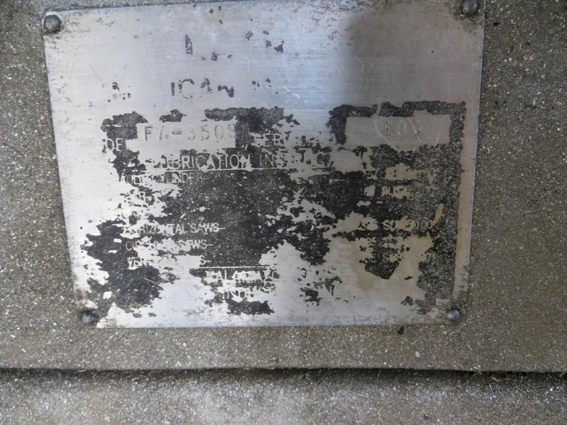 350mm (14")  Maximum Blade Diameter Kalamazoo Semi Automatic Circular Cold Saw Model FS350SA