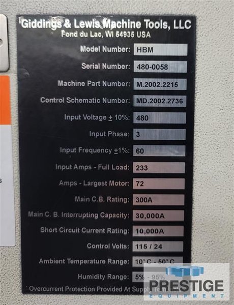 Boring Mills Horizontal Table Type CNC