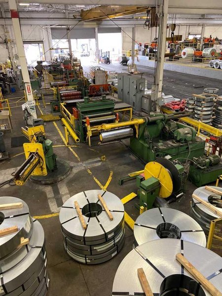 52" x 6.00" x 30,000# Paxson Slitting Line