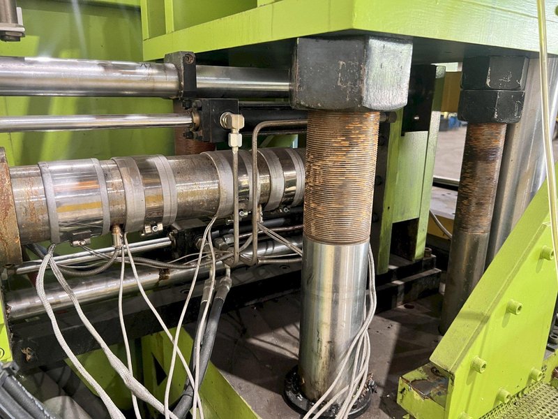 40 TON GLUCO MODEL #HVS40 HORIZONTAL INJECTION MOLDING MACHINE: STOCK #20108