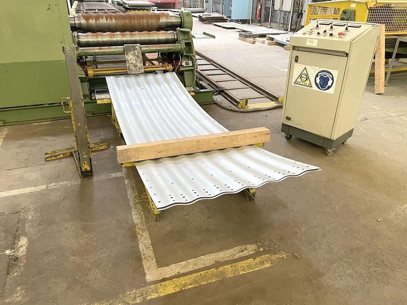 Pinchart Deny - punching press + Lisse CBC 1250 x 8 mm