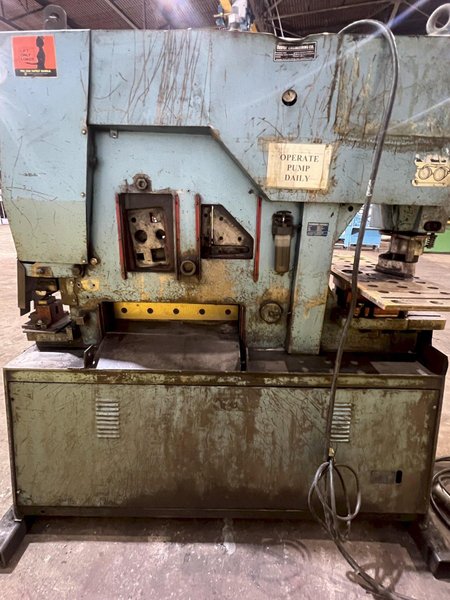 125 TON KINGSLAND MODEL #125XS HYDRAULIC IRONWORKER: STOCK #19921