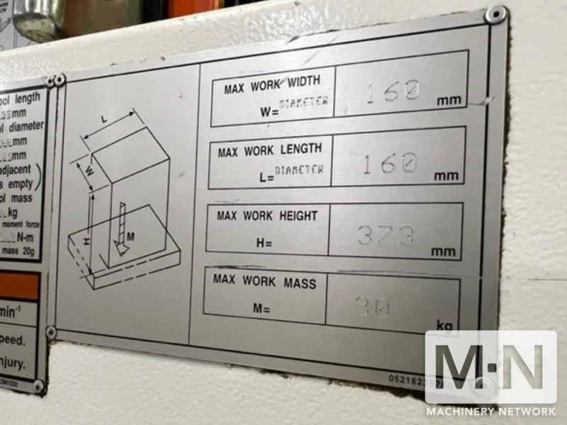 Mazak VCC 5X 20K CNC 5-Axis Vertical Machining Center, 2012