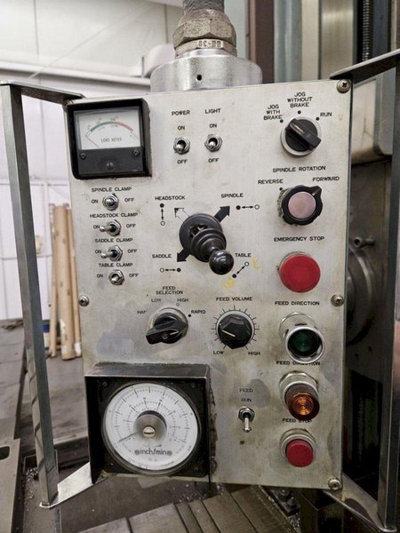 4&quot; NOMURA B-100WP HORIZONTAL BORING MILL. STOCK #0239625