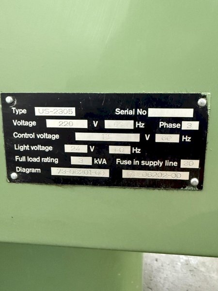 JUNGNER MASKIN US 2305 UNIVERSAL TOOL AND CUTTER GRINDER. STOCK # 0449625.