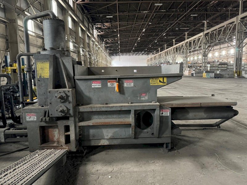 HARRIS TGS-57 METAL BALER/BRIQUETTER. STOCK # 0997024