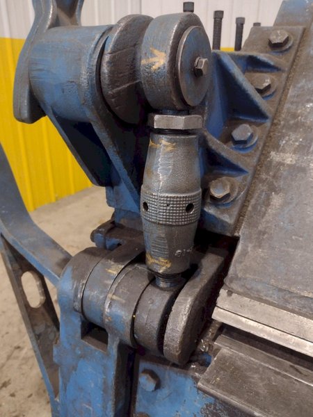 8&#039; X 12 GA PEXTO ROPER WHITNEY MODEL #812 APRON BRAKE: STOCK #23150