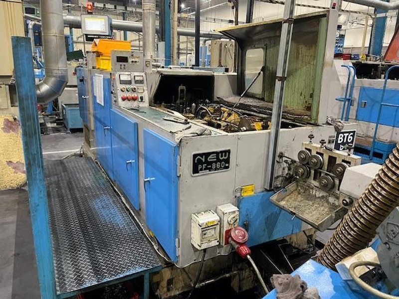 Nakashimada Model PF-860 Two Die Three Blow Cold Header