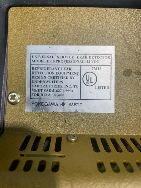 YOKOGAWA RLD-H10P PRO REFRIGERANT LEAK DETECTOR: STOCK #15137