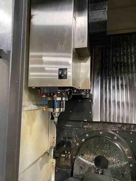 Litz Hitech LU-620 5 Axis VMC, 2017 – TSC, 12K RPM Spindle, Probe
