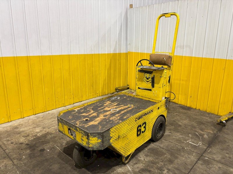 36 VOLT CUSHMAN MODEL 898361 STOCK CHASER/TUGGER CART: YOBRO #24647