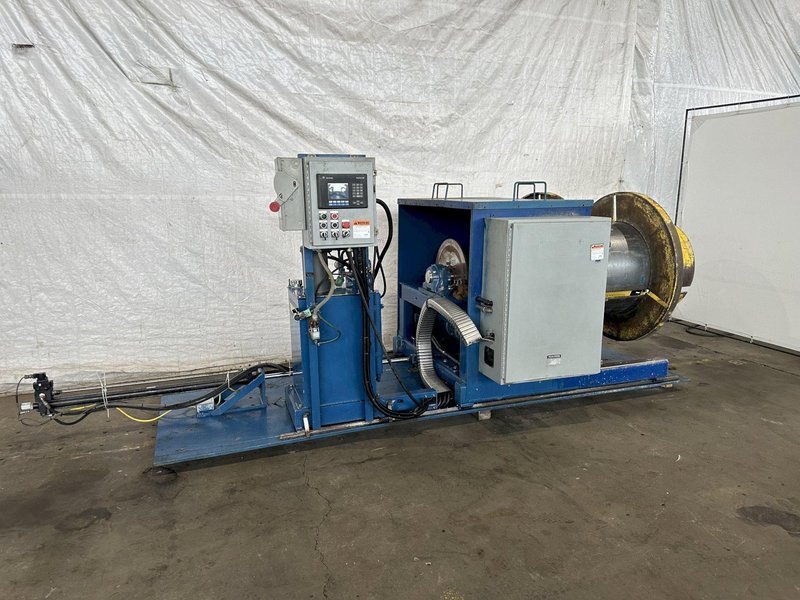 5,000 LB 36" TULSA-POWER HDC-SP HYDRAULIC MANDREL DECOILER. STOCK # 0315323