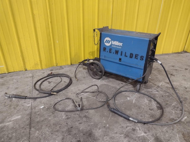 1 PHASE MILLER MODEL MILLERMATIC 185 STOCK 903497 MIG WELDER: YOBRO #24382
