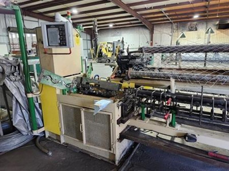 BERGANDI #WVR-500, WIRE FENCE MACHINE