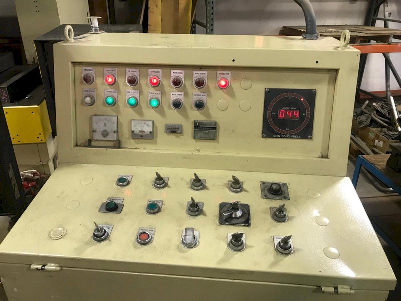 220 TON STAMEC GAP FRAME DOUBLE CRANK PRESS: STOCK #73494