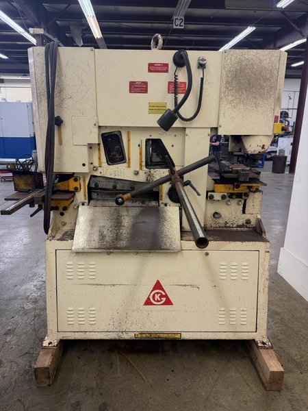 88 Ton Geka Hydracrop, Model 80-S Ironworker, 2019