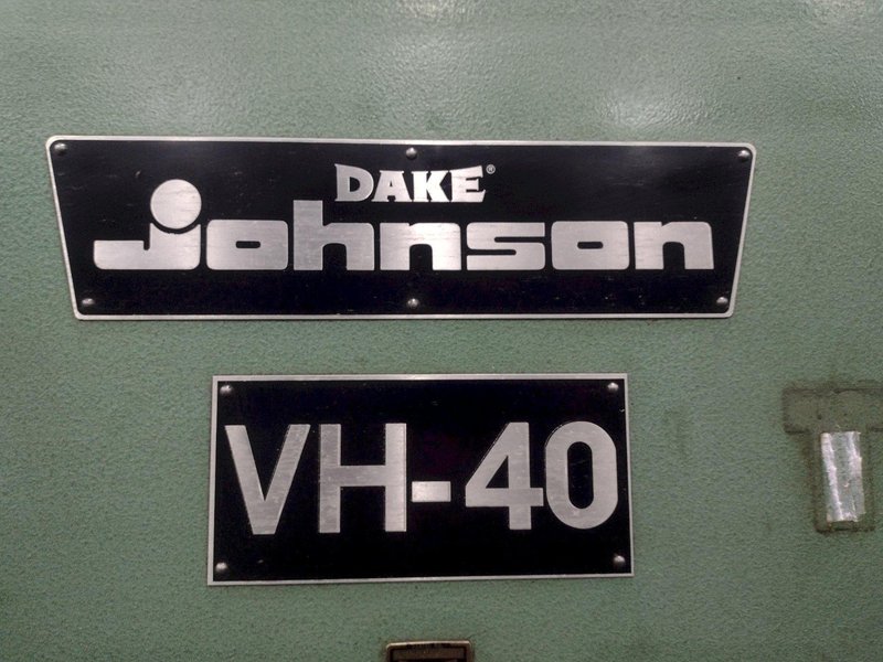 40" DAKE JOHNSON MODEL #VH-40 VERTICAL BAND SAW: STOCK #22831