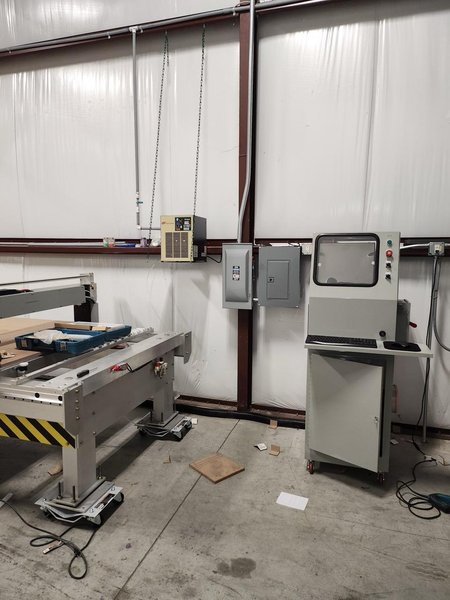 5′ x 16.5′ CNT Motion Systems CNT-950 ACM Panel &amp; Alucobond CNC Router, 2022 – 24k Spindle, Dust Collection