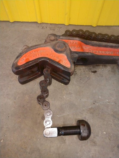 4" TO 24" PETOL GEARENCH MODEL #U118-116H HYDRA-TORK HYDRAULIC BREAK OUT PIPE WRENCH MACHINE: YOBRO #25674