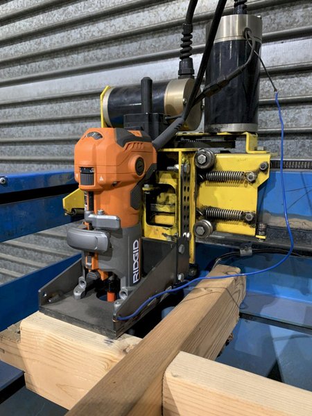 PlasmaCAM Model DHC2 w/Ridgid Router