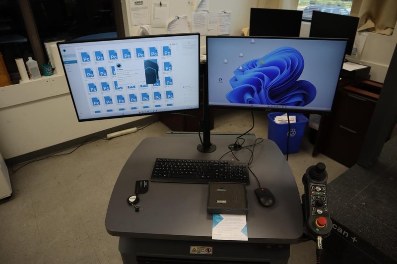 Hexagon Global S Scan+ Coordinate Measuring Machine, Direct Computer Controlled, Scanning, Stylus Rack, Power Articulating Probe - NEW 2025- Auction Item
