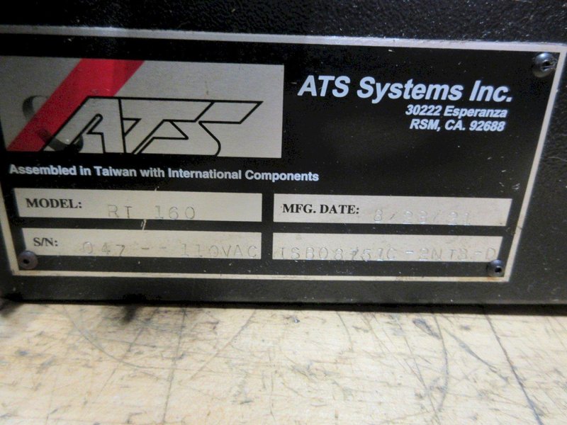 ATS Systems RT160 Rotary Indexer w/ (2) Accu-Smart 65 Controllers &amp; Cables &amp; More- Auction Item