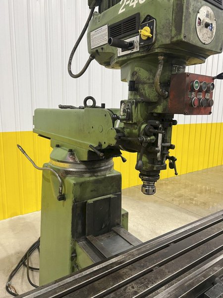 3 HP LAGUN SIRCO MODEL #FTV-2S VERTICAL RAM TYPE MILLING MACHINE MILL: STOCK #20260