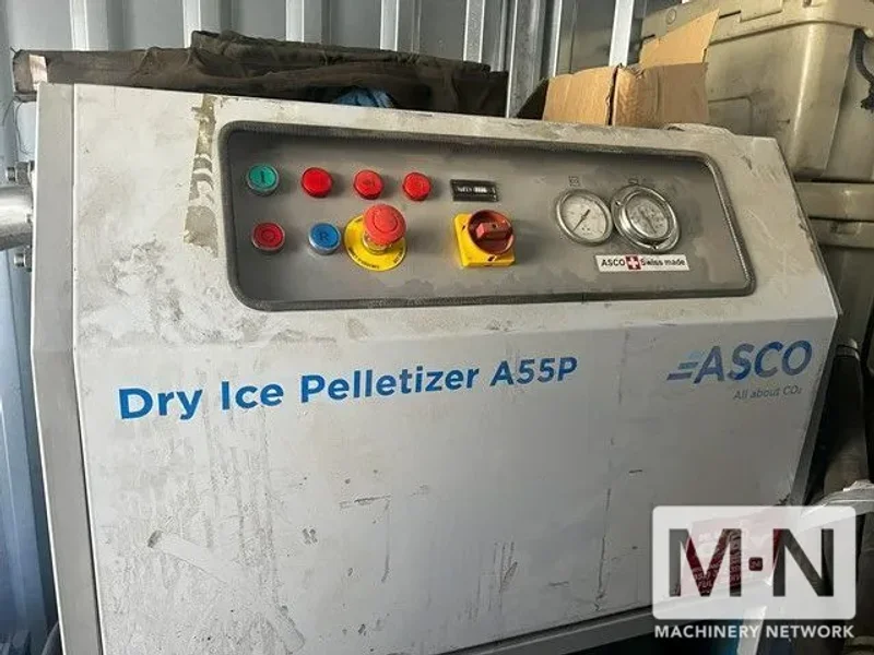 Asco A55P Dry Ice Pelletizer Mfg 2018
