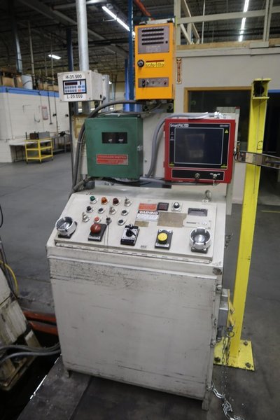 Bliss SC2-500 500 Ton Straight Side Punch Press, Double Crank, 12" Stroke, with Rowe Press Feed, Controls and Coil Reel- Auction Item