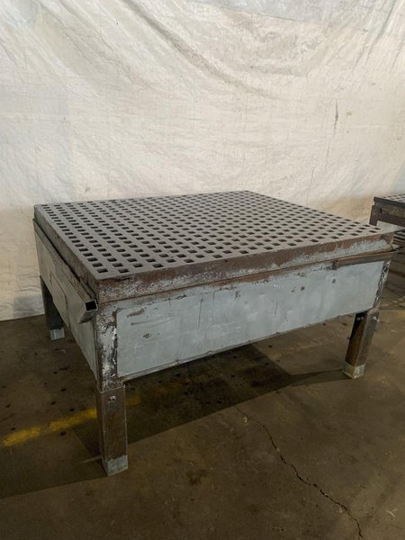 60&quot; X 60&quot; X 40&quot;H ACORN WELDING TABLE W/ STAND. STOCK # 1165223.
