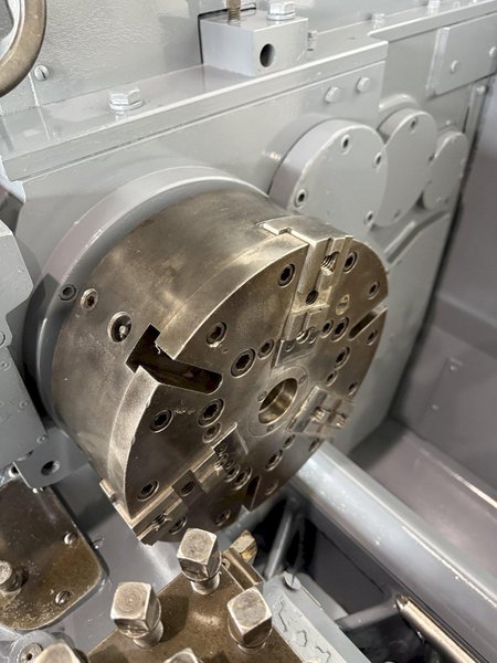 1A WARNER &amp; SWASEY M–3400 SADDLE-TYPE TURRET LATHE W/ TOOLING. STOCK # 0550225