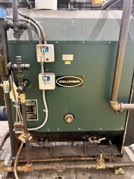 40 HP COLUMBIA MODEL MPH-40 GAS FIRED BOILER: STOCK #22542