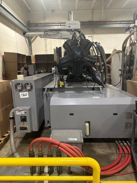 Nissei Used FVX860III-600L, 946 Ton, 252 oz., yr. 2016