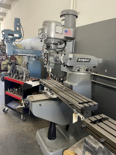 BRIDGEPORT SERIES 1 2HP 9&quot;x48&quot; MILL