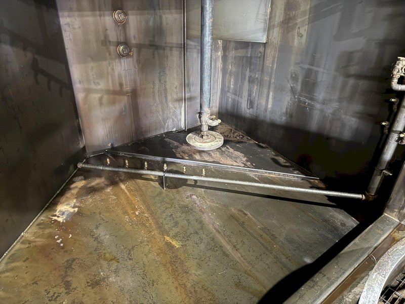 75&quot; x 60&quot; PROCECO MODEL #HD-75X60-E-6000-1-BO HEAVY DUTY ROTARY TABLE PARTS WASHER: YOBRO #24051