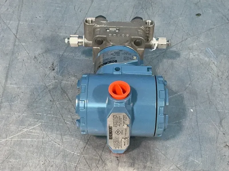ROSEMOUNT 800PSIG PRESSURE TRANSMITTER  -  3095MA2CABA15AA001AB