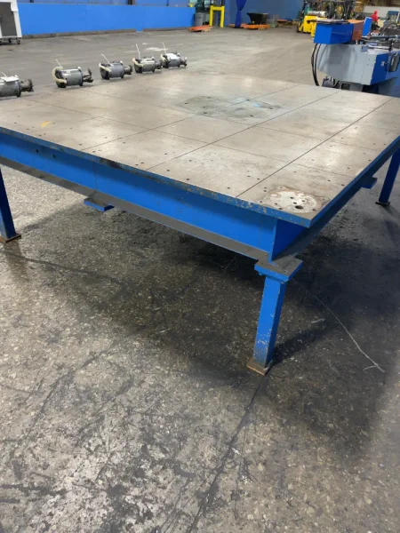 110” X 91” WELDING TABLE
