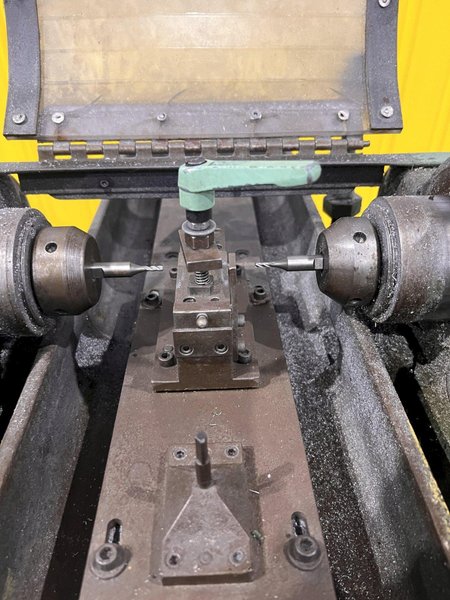 TAYLOR &amp; FENN DOUBLE SPINDLE HORIZONTAL MILL: STOCK #20671