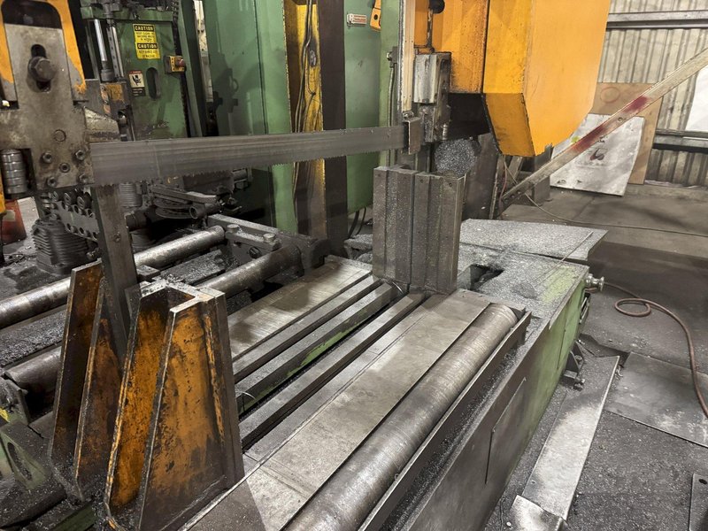 PEDDINGHAUS BDL-1250/9 DRILL LINE WITH GERNETTI ROBERTO SAW. STOCK # 1213525