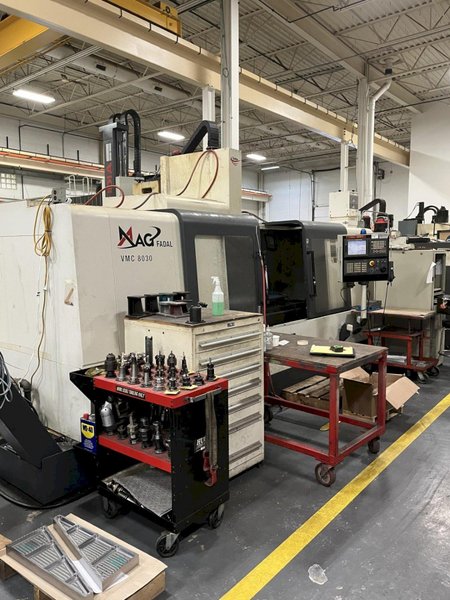 (2007) FADAL 8030D-3-HT VERTICAL MACHINING CENTER. STOCK # 0237025