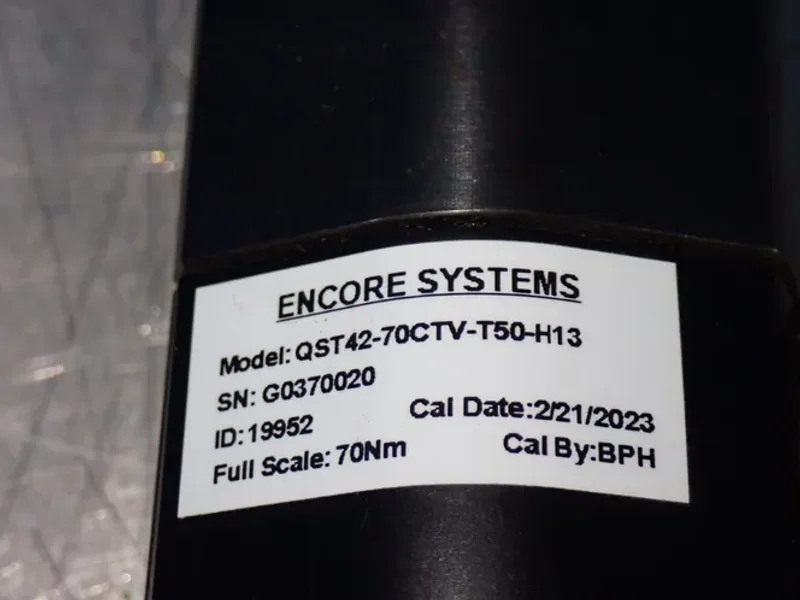 Atlas Copco 16000rpm Electric Fixtured Nutrunner - Qst42-70ctv-t50-h13