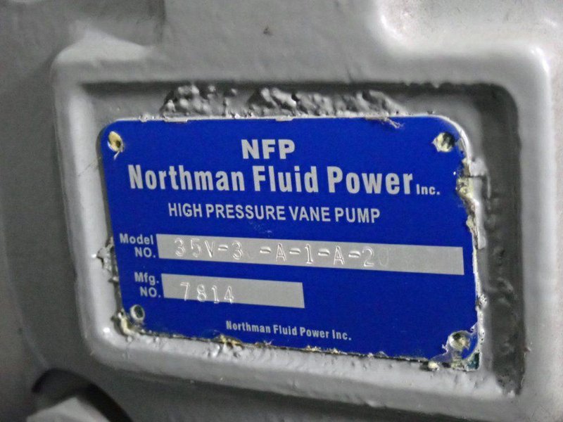 PARKER/NFP 15 HP HYDRAULIC UNIT  -  35V-30-A-1-A-20