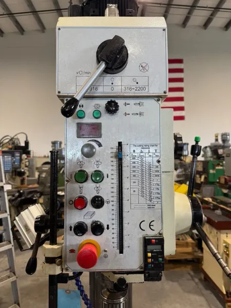 KNUTH SSB50F SUPER 28” Heavy Duty Drill Press 2016’ Tapping #7706