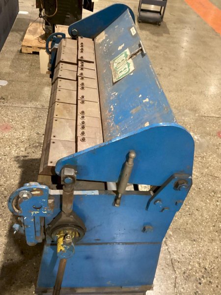 DENVER MKHIC201396 Pan-Hand Press Brake USED