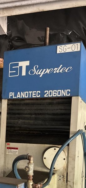 20" X 60" SUPERTEC MODEL #PLANOTEC 2060NC CNC HORIZONTAL SURFACE GRINDER: YOBRO 26165