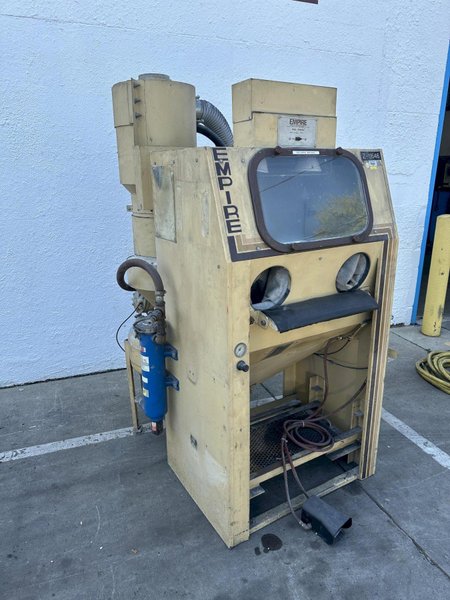 EMPIRE MODEL # EB 26&quot; X 36&quot; BLAST CABINET: STOCK #78177: STOCK #78196