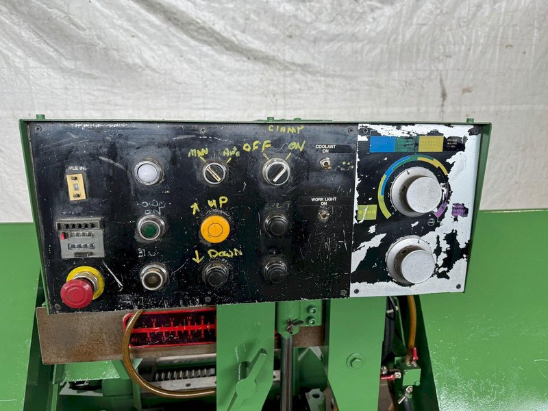 10" X 14" PEERLESS B1014A HORIZONTAL BANDSAW. STOCK # 0787424