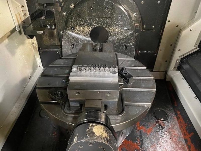 Litz Hitech LU-620 5 Axis UMC, 2017 – TSC, 12K RPM Spindle, Probe