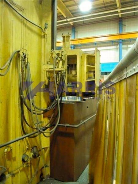 124&quot; Bullard Dyn-au-tape 2 Axis CNC Vertical Boring Mill with Fanuc 15TT Control