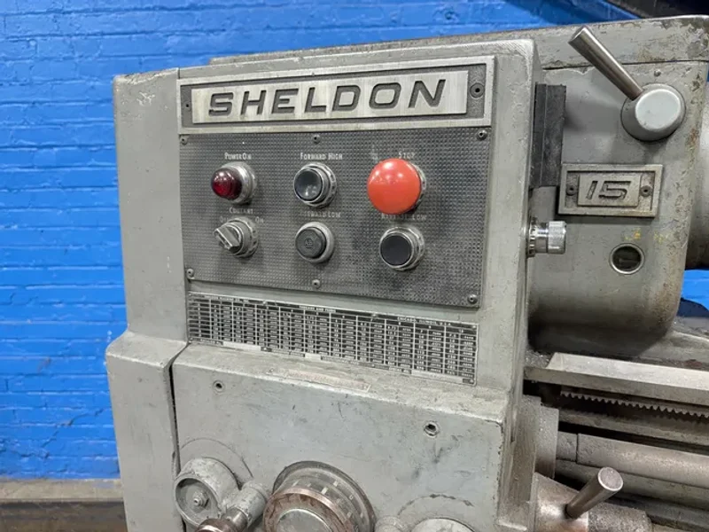 SHELDON 15” X 40” LATHE  -  15